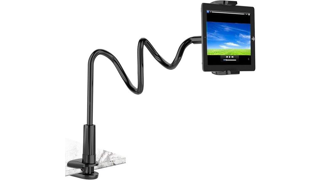 bedside adjustable tablet holder
