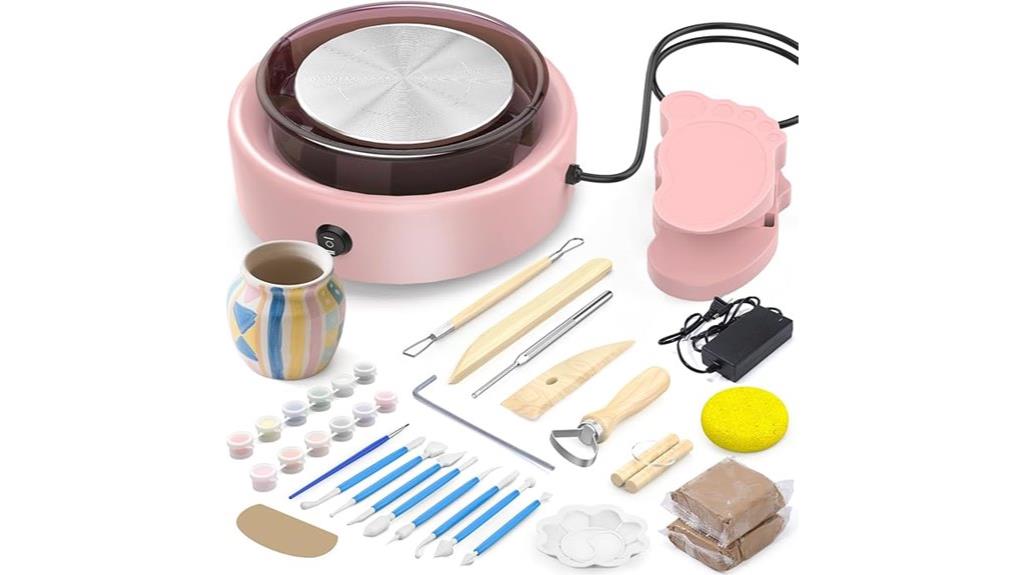 beginner s compact pottery wheel