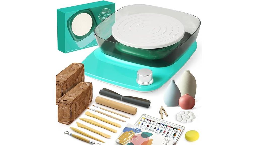 beginners patented pottery wheel