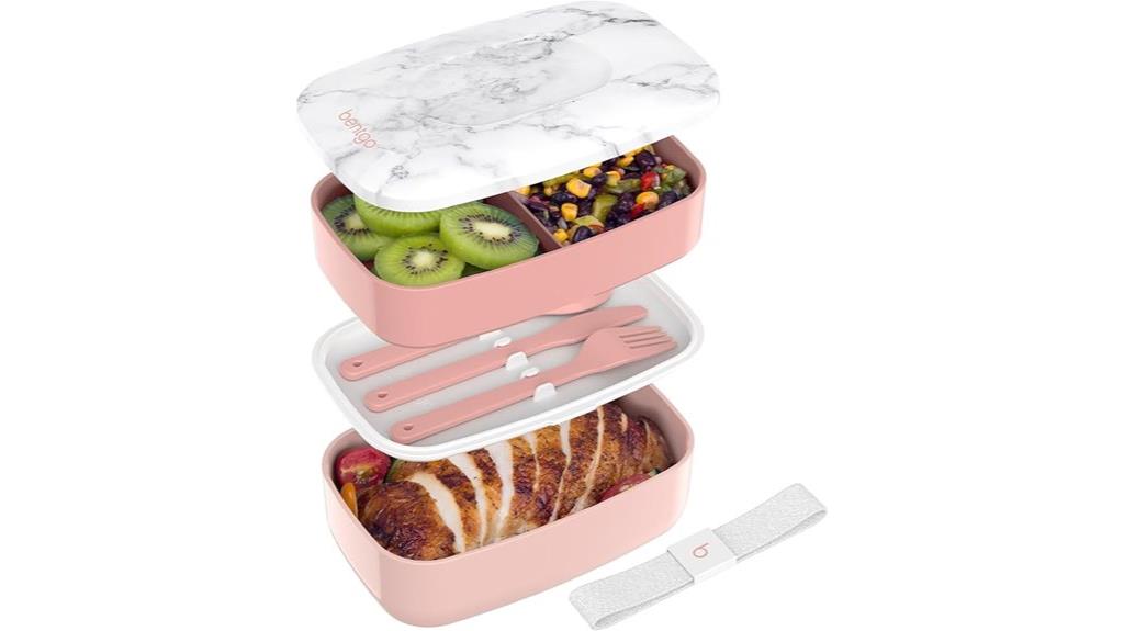 bento box with utensils