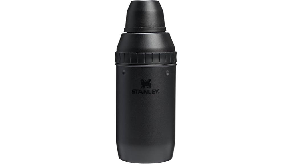 black 20 oz cocktail shaker