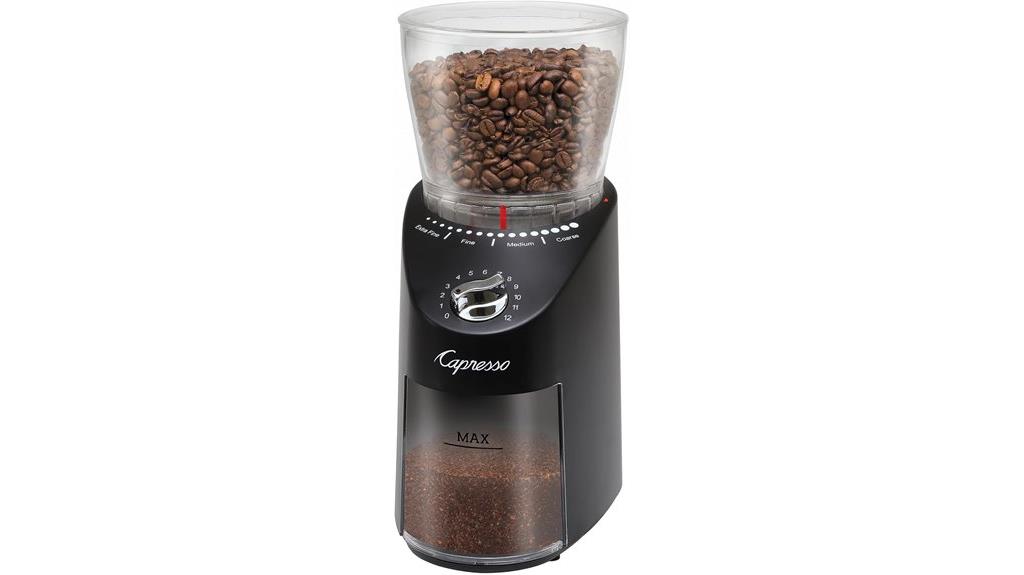black capresso infinity plus