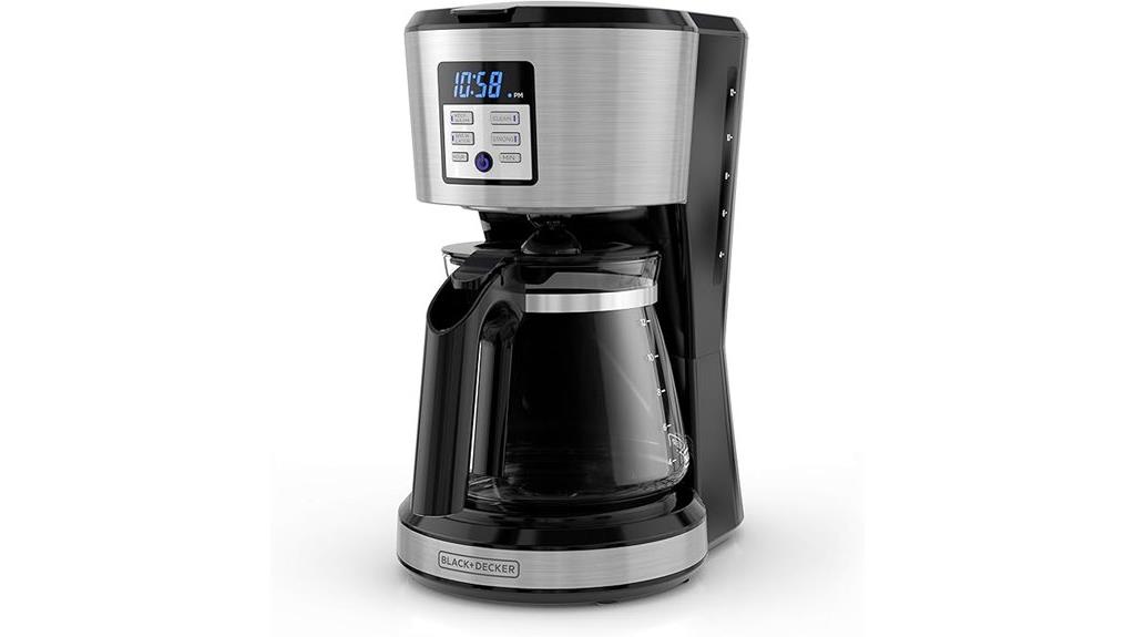 black decker 12 cup coffee maker