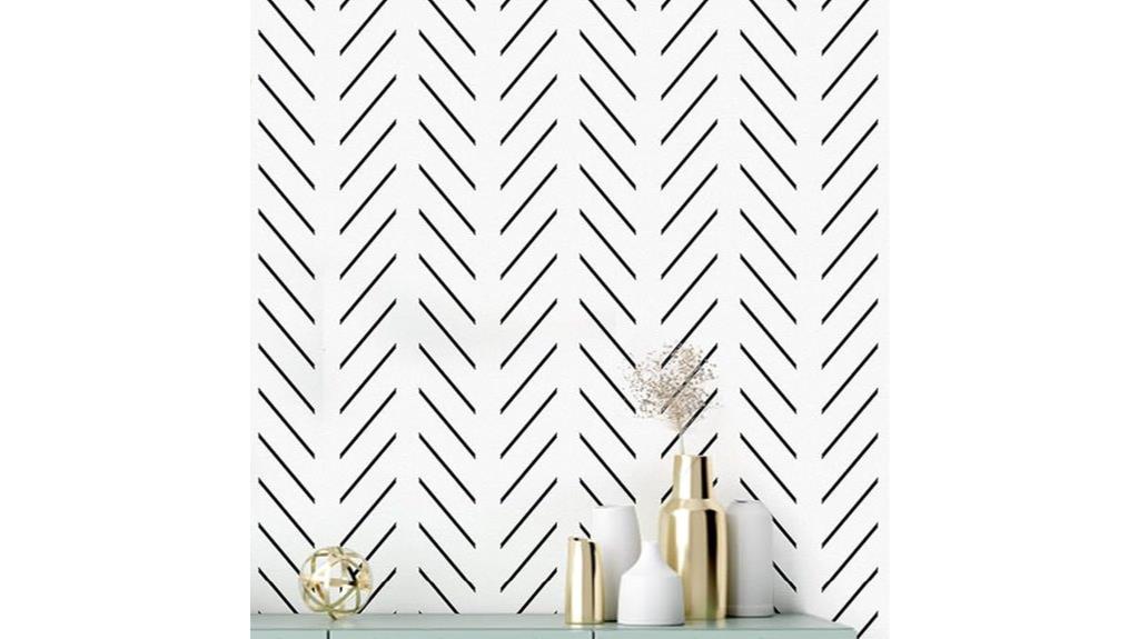 black white geometric wallpaper