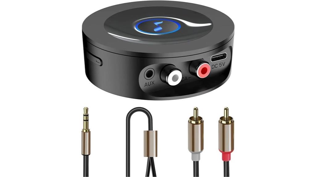 bluetooth stereo aux adapter