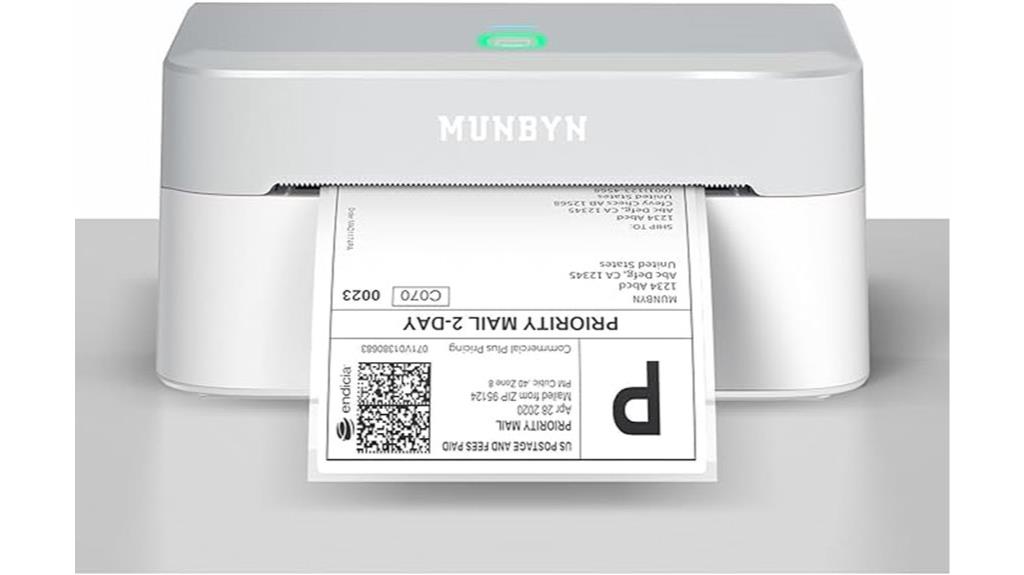 bluetooth thermal label printer