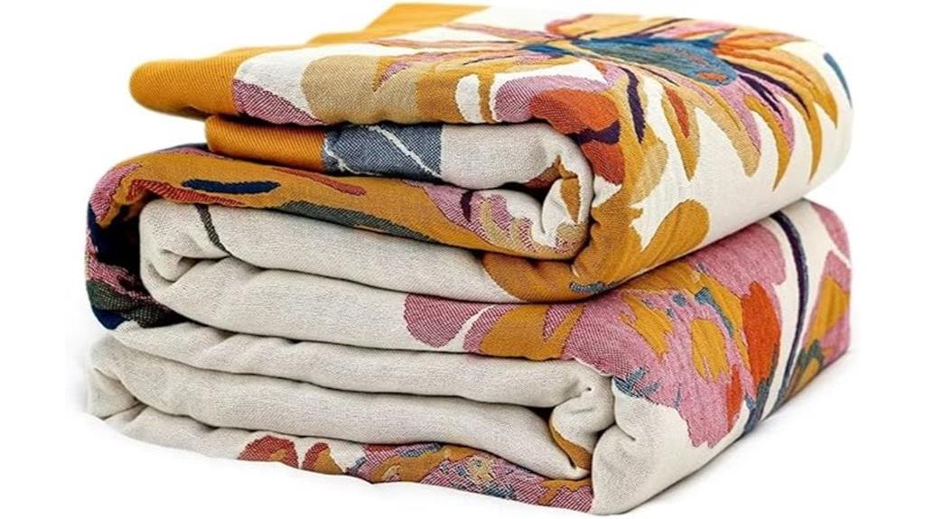 boho cotton sofa blanket