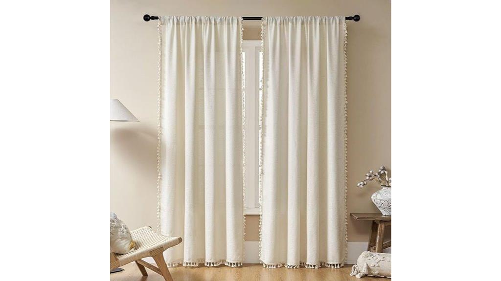 boho curtain panels 84