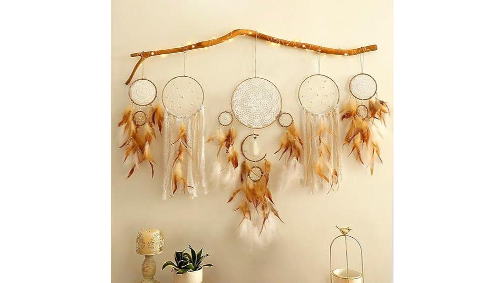 boho dream catcher wall art