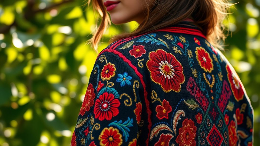 boho embroidered jackets 2025