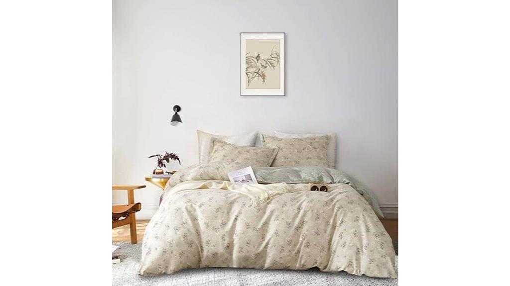 boho floral king bedding