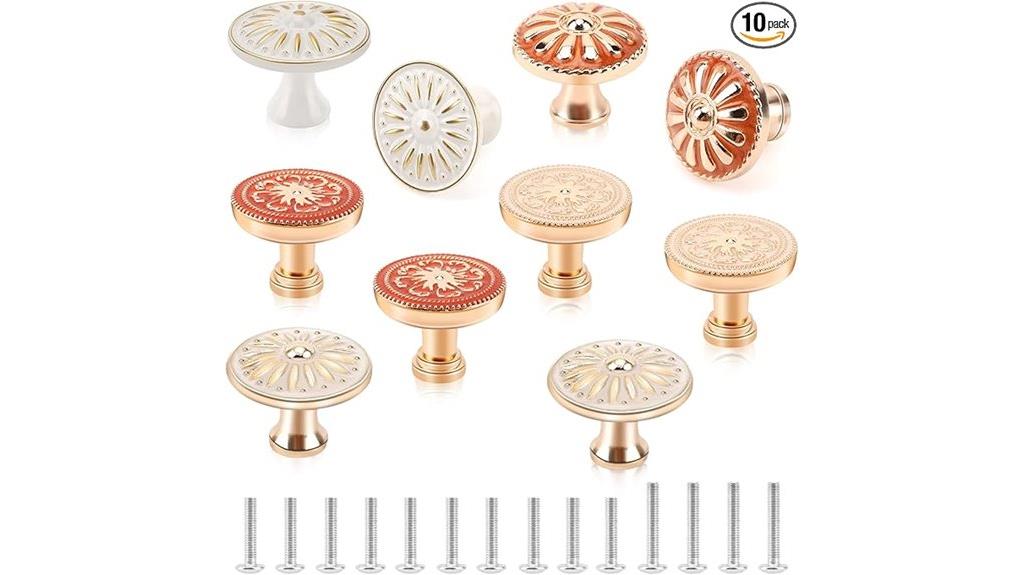 boho round cabinet hardware