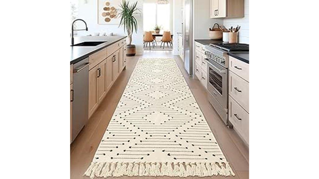 boho runner rug 2x10