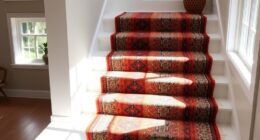 boho stair runner rug ideas