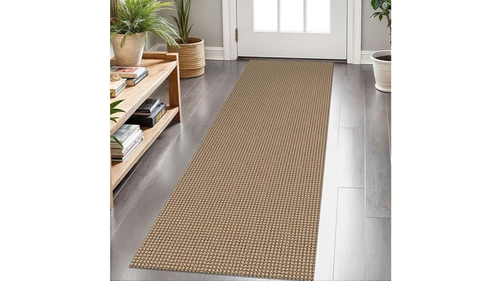 boho washable hallway runner