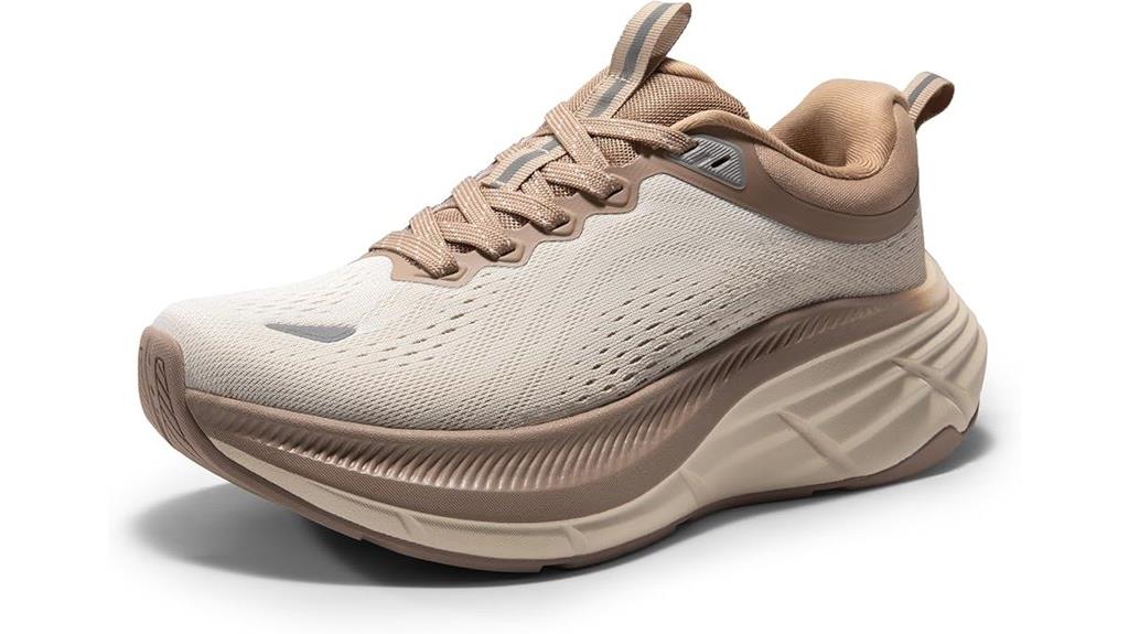 breathable cushioned walking shoes