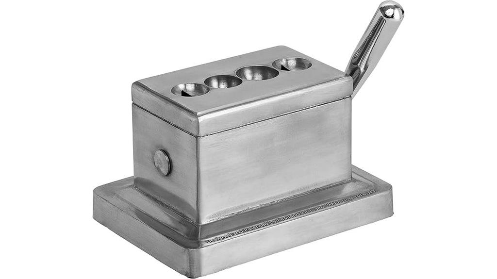 brushed finish quad cigar