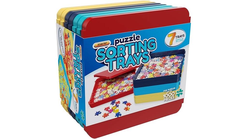 buffalo puzzle sorting trays