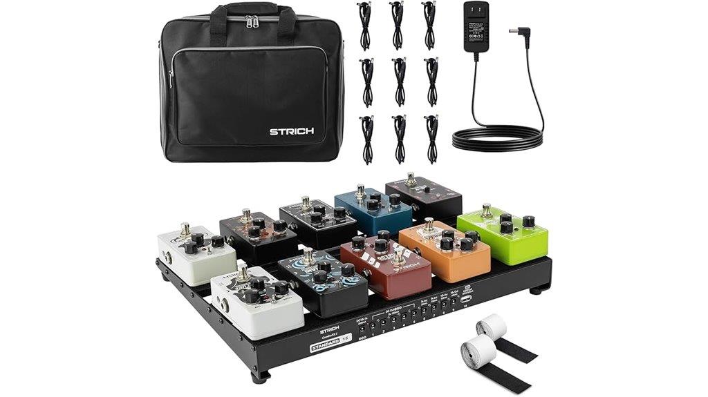 built in power supply pedal