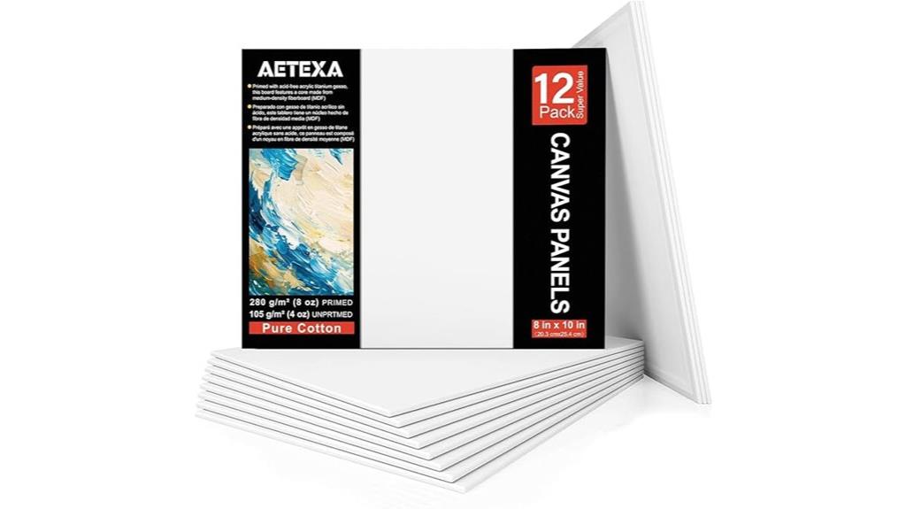 bulk 12 pack canvases