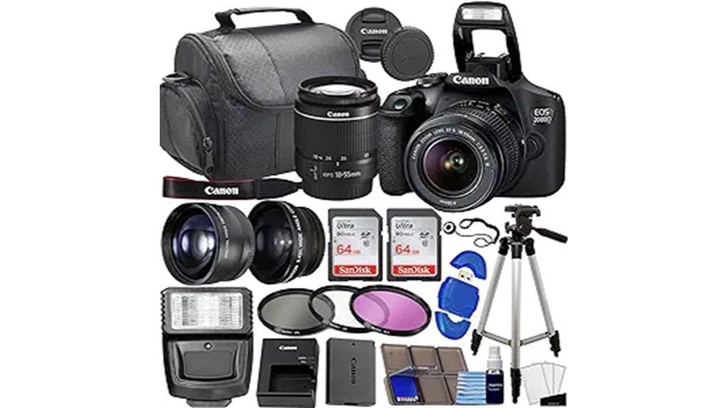 canon dslr with lenses