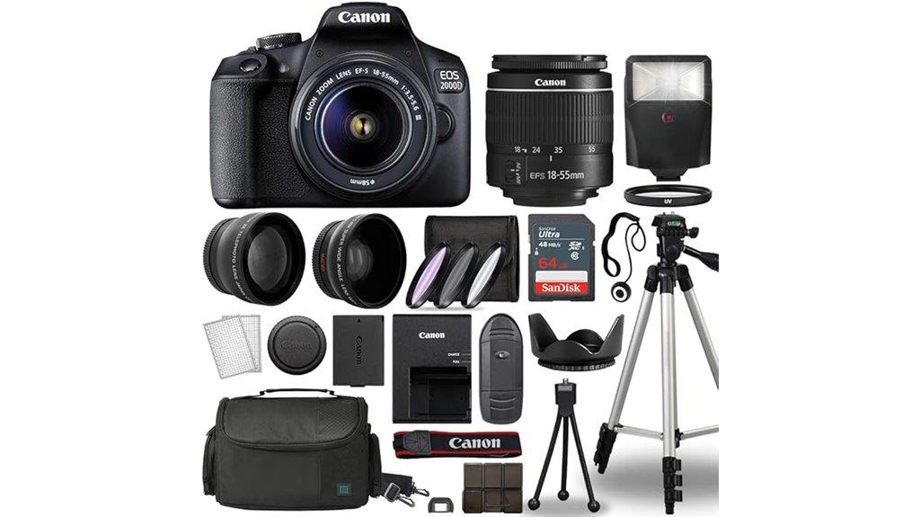 canon eos 2000d renewed kit