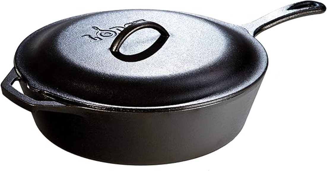 cast iron skillet lid