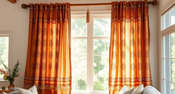 chic boho curtain panels