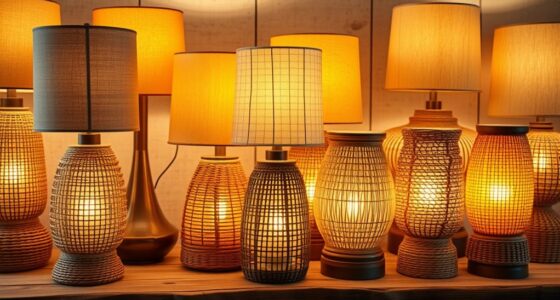 chic boho lamp collection