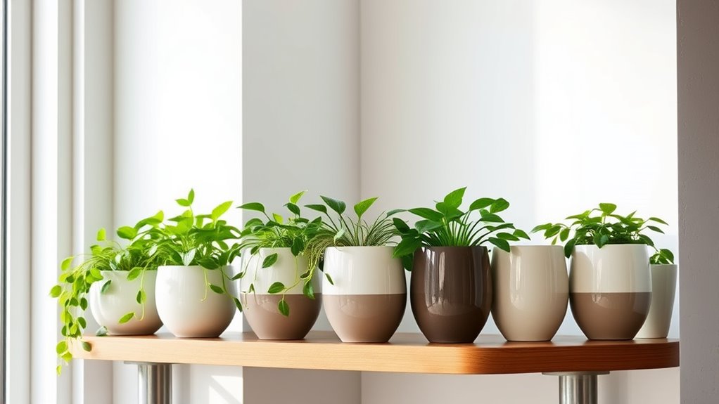 choosing suitable indoor planters