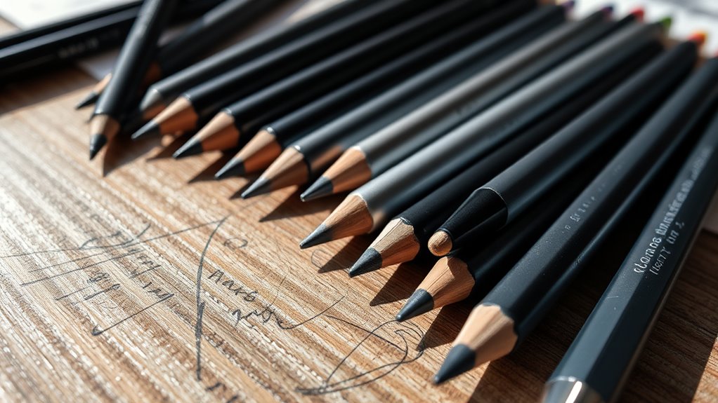 choosing the right drawing pencil