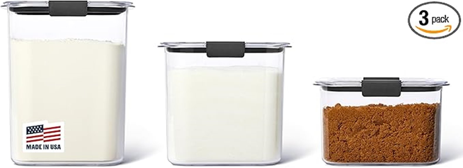 clear durable food containers
