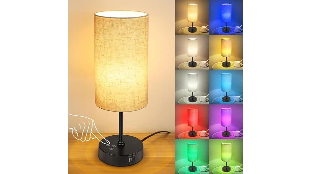 color changing bedside lamp