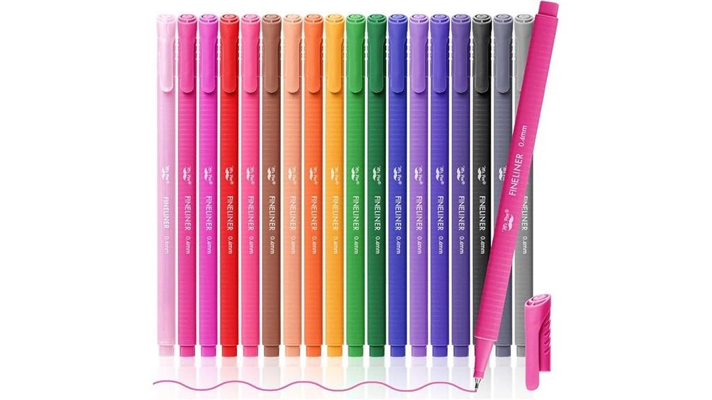 colored pen set