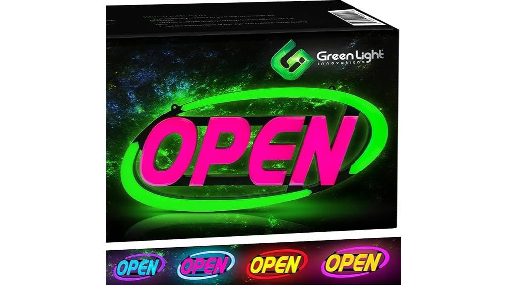 colorful programmable led sign
