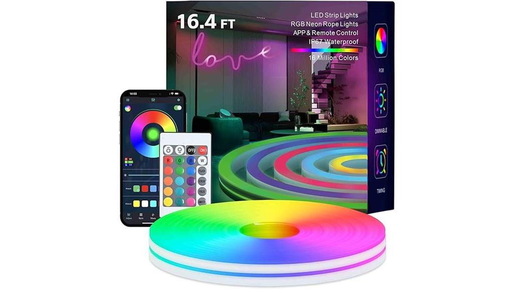 colorful waterproof smart lighting