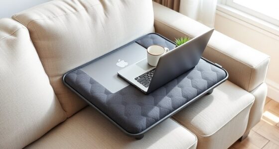 comfortable cushioned lap desks