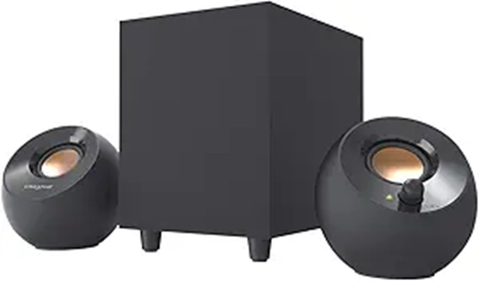 compact usb desktop speakers