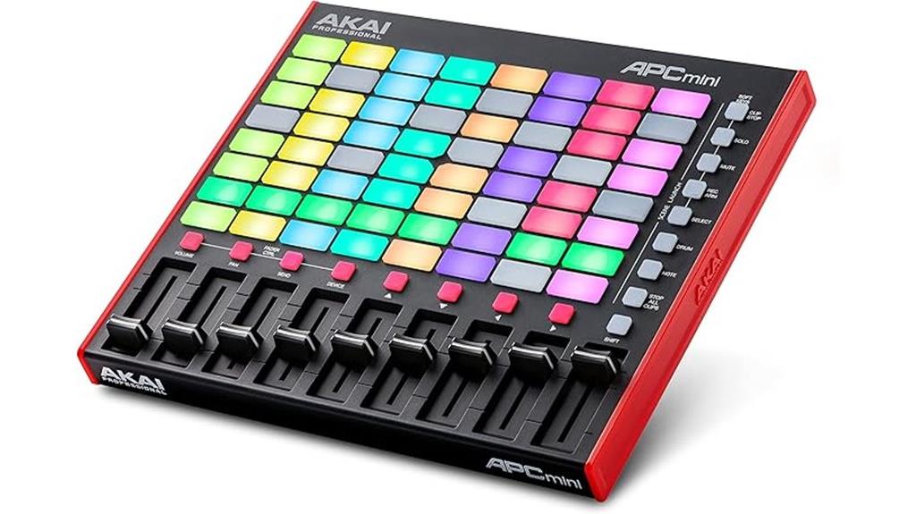 compact usb midi controller