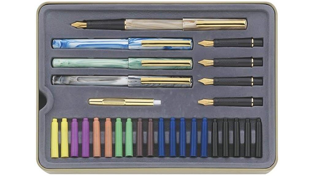 complete 33 piece calligraphy set