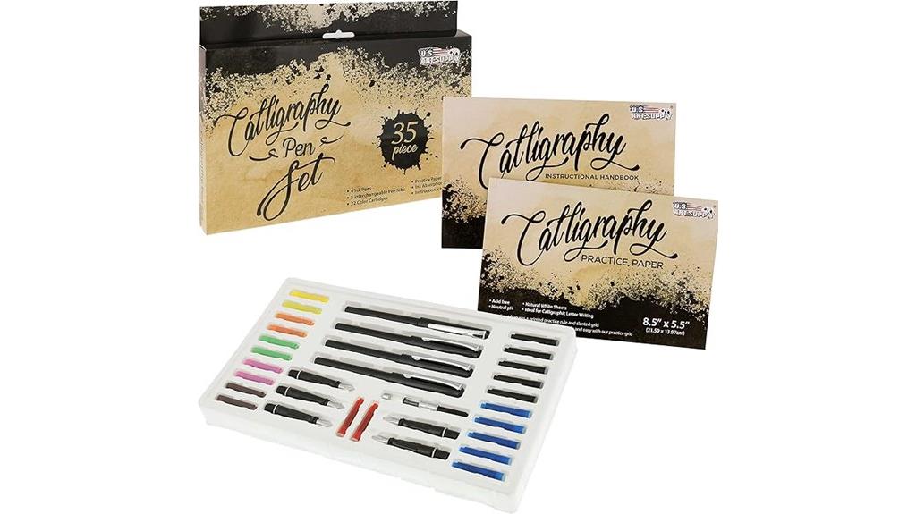complete calligraphy pen collection