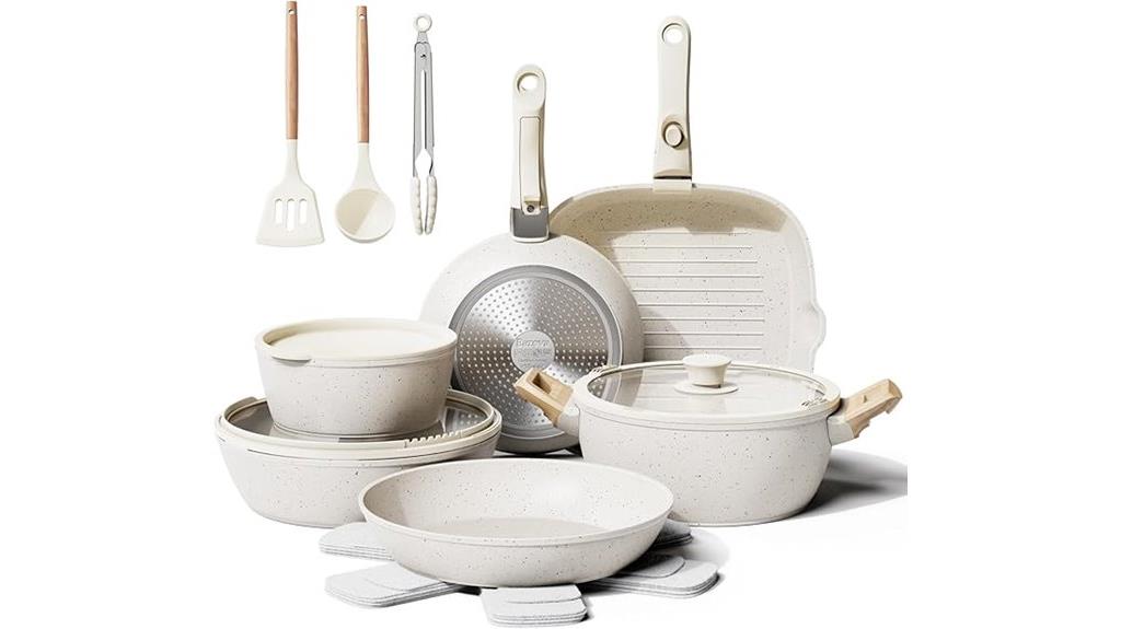 complete ceramic cookware set