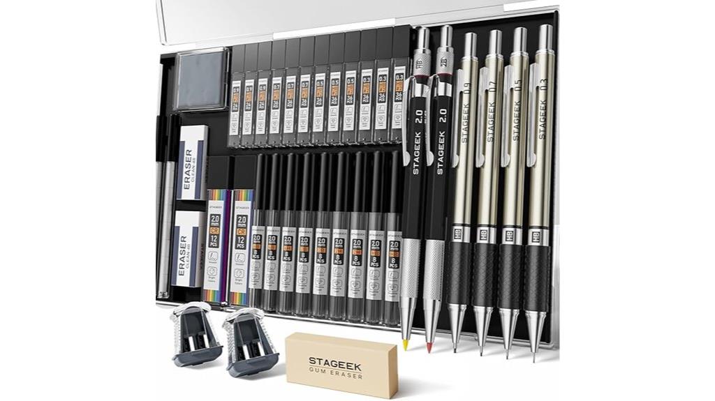 complete drawing pencil set