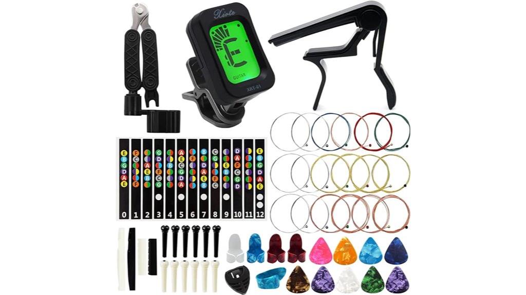 complete guitar accessory set