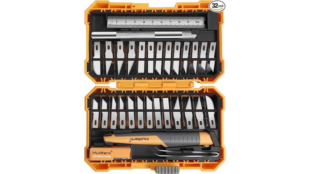 complete hobby knife set