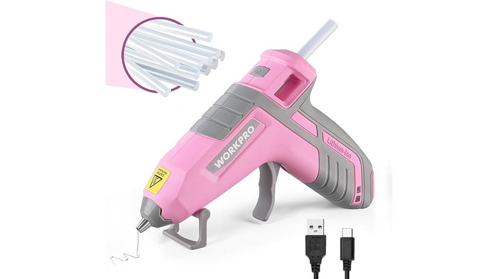 cordless hot glue gun