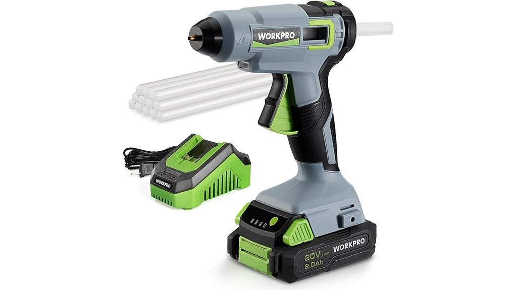 cordless hot glue kit