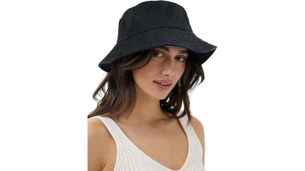 cotton bucket hat style