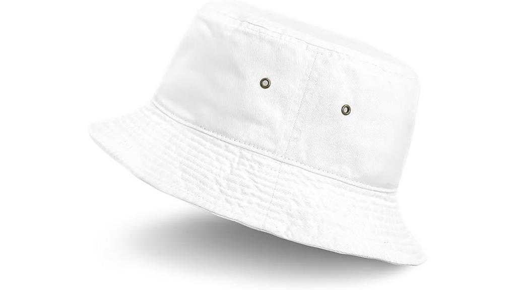 cotton denim bucket hat