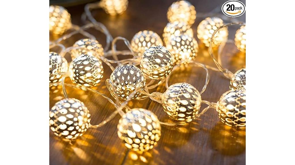 cozy lantern globe string